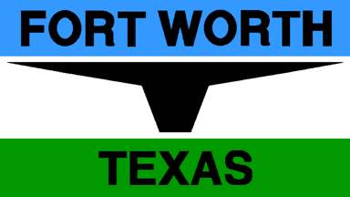 [Old Flag of Fort Worth, Texas]