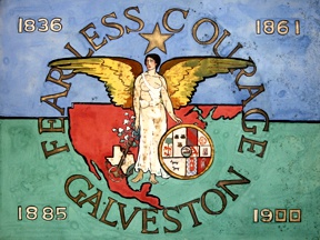 [Flag of Galveston, Texas]