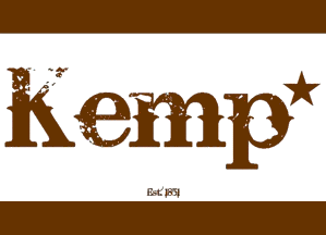 [Flag of Kemp, Texas]