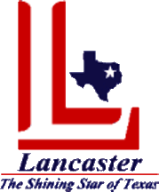 [Logo of the City of Lancaster, Texas]