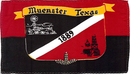 [Flag of Muenster, Texas]
