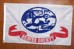 [Flag of Beaver County, Utah]