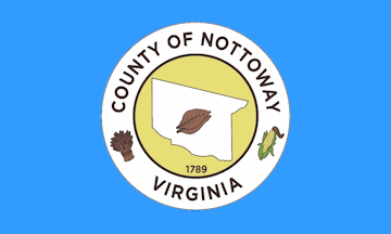 [Flag of Nottoway County, Virginia]