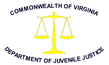 [Flag of the Virginia Department of Juvenile Justice]