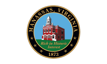 [Flag of Manassas, Virginia]