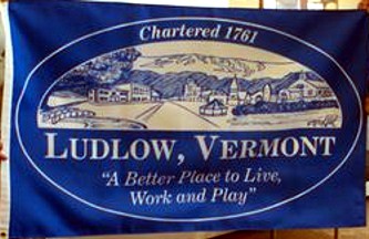 [Flag of Ludlow, Vermont]