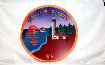 [Flag of Westport, Washington]