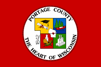 [Portage County, Wisconsin flag]
