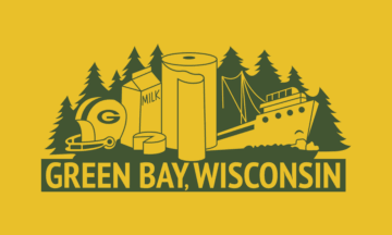 [Green Bay, Wisconsin flag]