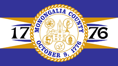 [Flag of Monongalia County, West Virginia]