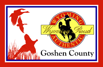 [Flag of Goshen County, Wyoming]
