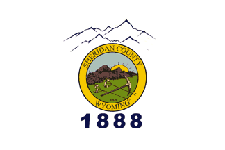 [Flag of Sheridan County, Wyoming]