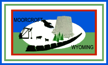 [Flag of Moorcroft, Wyoming]