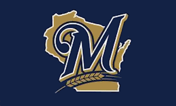 [Milwaukee Brewers Wisconsin map flag example]