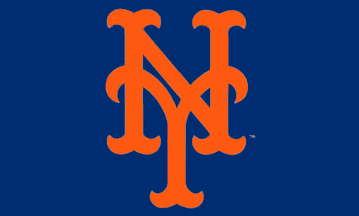 [New  York Mets cap logo flag]
