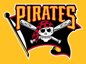[Pittsburgh Pirates Jolly Roger flag example]