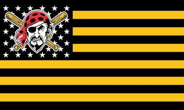 [Pittsburgh Pirates stars and stripes flag example]