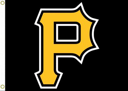 [Pittsburgh Pirates golf cart flag example]