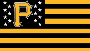 [Pittsburgh Pirates stars and stripes flag example]