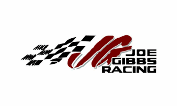 [Joe Gibbs Racing flag]