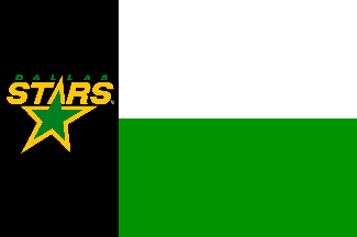 [Flag of the Dallas Stars]