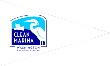 [Clean Marina Award flag, Washington]