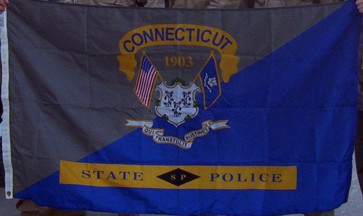 CT State Police flag