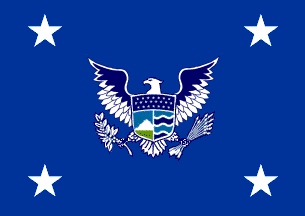 [Secretary of Homeland Security flag]