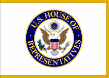 [House of Representative flag with white background]