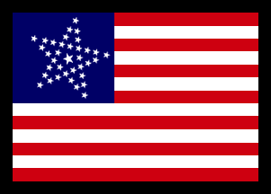 [U.S. 36 Great Star flag]