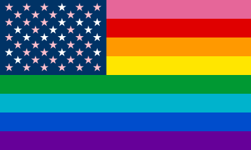 Marriage Equality Evolving Rainbow flag