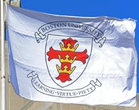 [Flag of Boston University]
