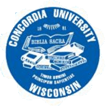 [Seal of Concordia University Wisconsin]