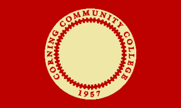 [Flag of Corning Community College]