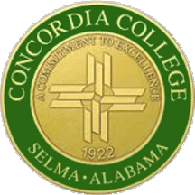 [Seal of Concordia College Alabama]