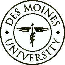 [Seal of Des Moines University]
