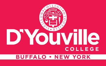 [Flag of D'Youville College, New York]