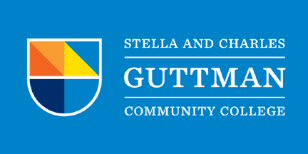[Flag of Guttman Community College, New York]