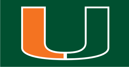[Flag of University of Miami, Florida]