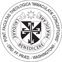 [Seal of Pontifical Faculty of the Immaculate Conception at the Dominican House of Studies]