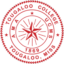 [Seal of Tougaloo College]