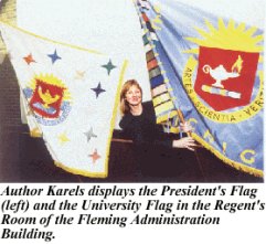 [University of Michigan President's and Official flags]