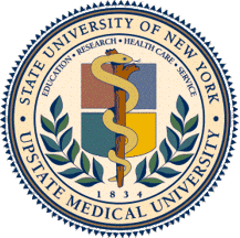 [Seal of State University of New York (SUNY) Upstate Medical University]