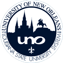 [Seal of University of New Orleans]