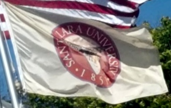 [Flag of Santa Clara University]