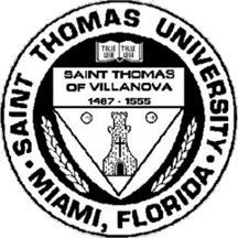 [Seal of Saint Thomas University]