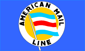 [American Mail Line houseflag]
