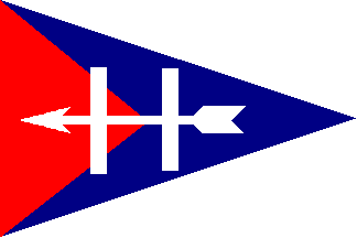 [Hampton Yacht Club flag]