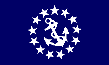 [U.S. Yacht Commodore flag]