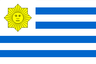 [1830 flag of Uruguay]
